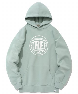 비전스트릿웨어(VISION STREETWEAR) VSW Fisheye Hoodie Mint 상품 이미지