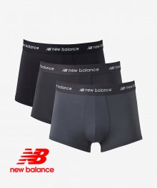 NBXDCA1101 / MEN 에센셜 드로즈 3PACK (BLACK)