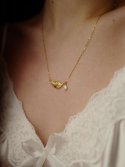 피오레(FIORE) maple leaf necklace(gold)