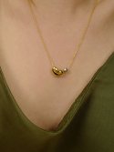 피오레(FIORE) bubble heart necklace