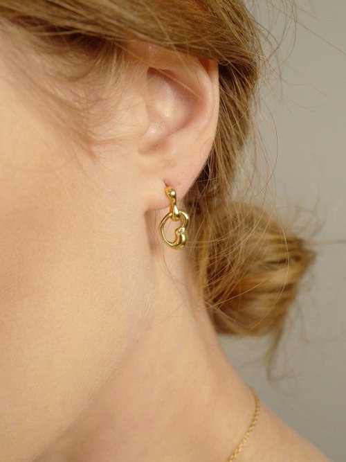 피오레(FIORE) amour drop earring