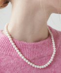 티오유(TOU) HL19 Basic pure lovely pearl necklace