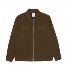 AC ZIPUP SHIRTS.KHAKI