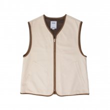 AC SUEDE VEST IVORY