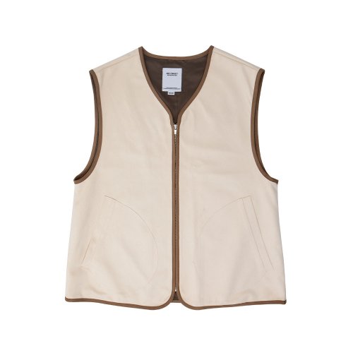 AC SUEDE VEST IVORY
