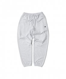 W LOGO SWEAT PANTS (L.GREY)