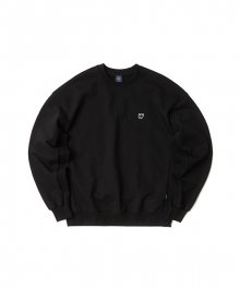 W LOGO SWEATSHIRT (BLACK)