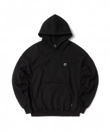 W LOGO HOODIE (BLACK)