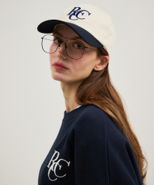 RCC Logo ball cap [CREAM NAVY]