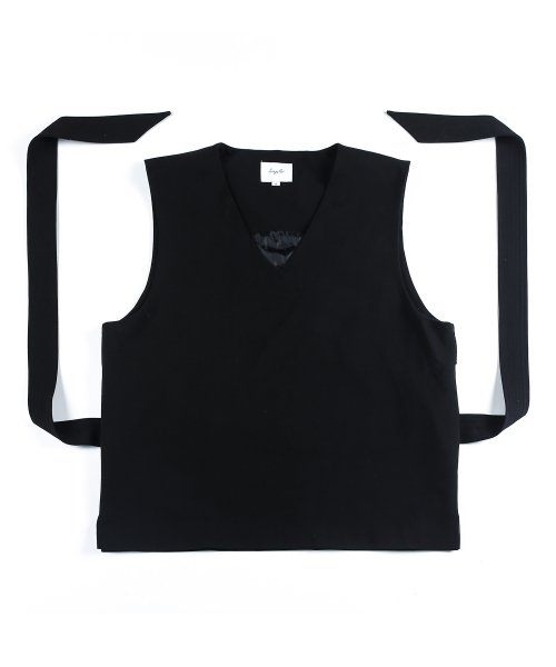 RESEARCHER VEST_α (BLACK)