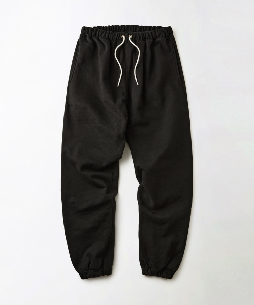 REVERSE HEAVY SWEAT PANTS_BLACK