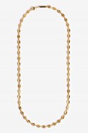 모드곤(MODGONE) 골드톤 빈체인 심플 롱 목걸이  Gold-tone Bean Chains Simple Long necklace