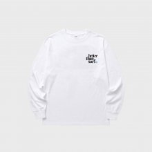 Smile Logo Long SLV Tee - White