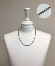 [목걸이][써지컬스틸]B-0030 Necklace Black