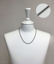 [목걸이][써지컬스틸]B-0035 Necklace Black