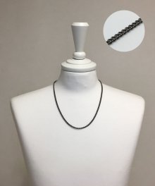 [목걸이][써지컬스틸]S-0110 Necklace Black