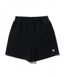 Rose Sweat Shorts [BLACK]
