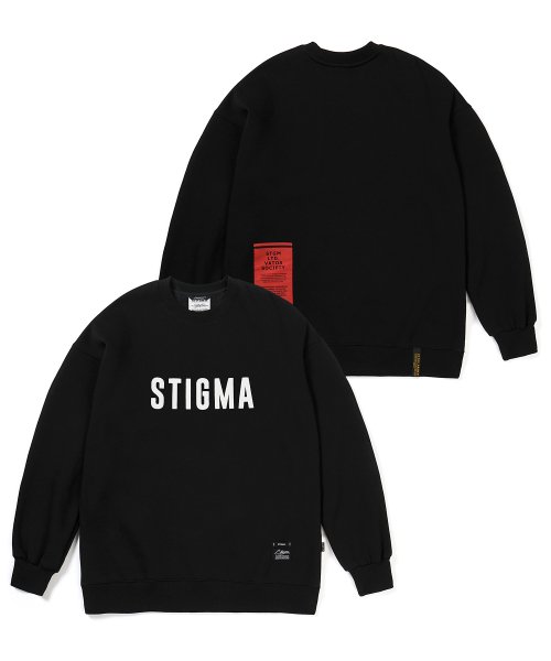 스티그마(STIGMA) 21 STGM HEAVY SWEAT CREWNECK BLACK - 68,000 | 무 