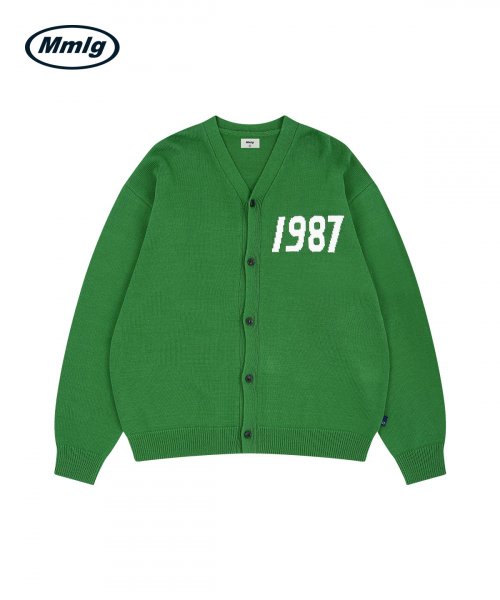 엠엠엘지(MMLG) [Mmlg] 1987 CARDIGAN (INTARSIA) (SEAWEED GREEN) - 사이즈 & 후기 | 무신사