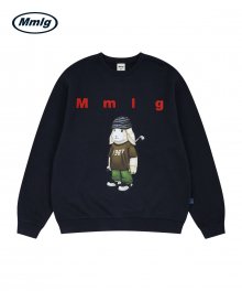 [Mmlg] WE CHILD SWEAT (PURPLE NAVY)