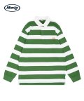 [Mmlg] STANDARD RUGBY SHIRT (GREEN / WHITE)