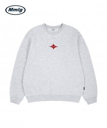 [Mmlg] UNION SWEAT (MELANGE WHITE)