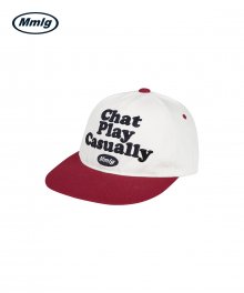 [Mmlg] CPC BALLCAP (WHITE / RED)