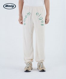 [Mmlg] EM CHIDISH TERRY PANTS (NATURAL)