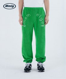 [Mmlg] EM CHIDISH TERRY PANTS (SEAWEED GREEN)