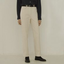 Straight cotton pants