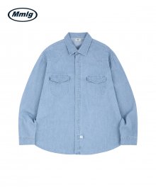 [Mmlg] EMERALD FARMERS SHIRT (LIGHT BLUE)