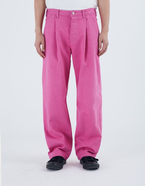 [Mmlg] 22 OVERDYE JEANS (FLOWER PINK)
