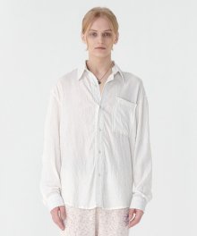 Crush Silky Shirts - WHITE