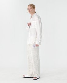 (Set-up)Blooming Flo Knit Pants - IVORY