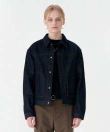 New Standard Fit Denim Jacket - INDIGO