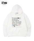 [팔칠엠엠 일상체] 2011-2021 HOOD (WHITE)