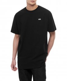 레프트 체스트 로고 반소매 티셔츠 - 블랙:화이트 / VN0A3CZEY281