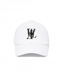 Signature Logo ball cap - WHITE