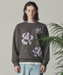 VSW Cube Crewneck Charcoal