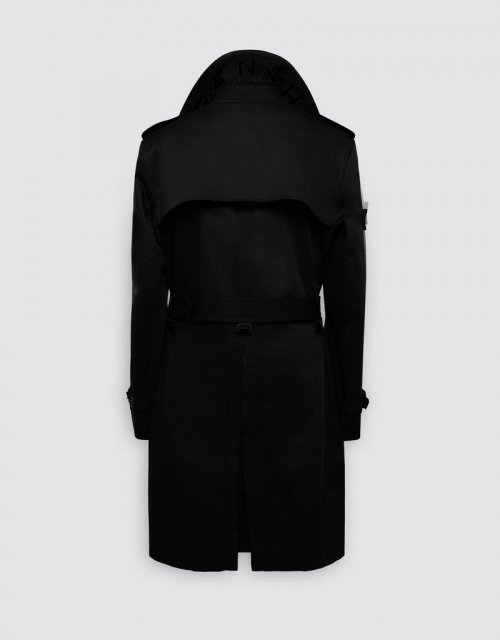 Тренч King Superfine Organic Classic (BLACK/BLACK/BLACK)