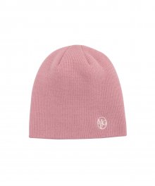 EMBROIDERY LOGO BEANIE pink