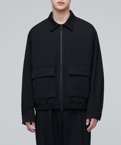 Минималистичный бомбер [Black]