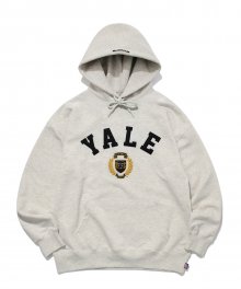 FELT EMBLEM LOGO HOODIE OATMEAL