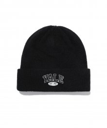 2 TONE ARCH LOGO BEENIE BLACK