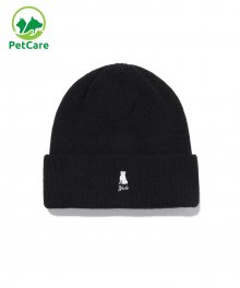 EMBROIDERY HERITAGE HANDSOME DAN BEANIE BLACK