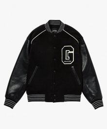 FC VARSITY PADDING JACKET-BLACK