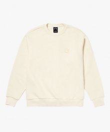 SIGNATURE BASIC SWEAT-CREAM