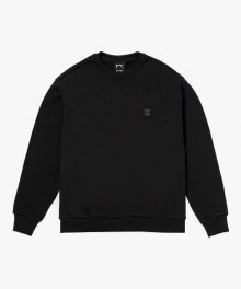 SIGNATURE BASIC SWEAT-BLACK