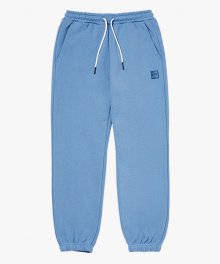 SIGNATURE BASIC LOOSE JOGGER PANTS-BLUE