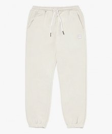 SIGNATURE BASIC LOOSE JOGGER PANTS-LIGHT BEIGE